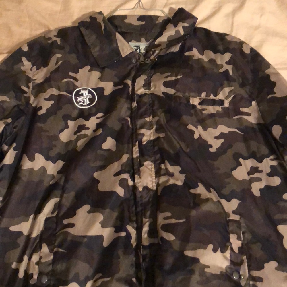 Jiberish camo jacket